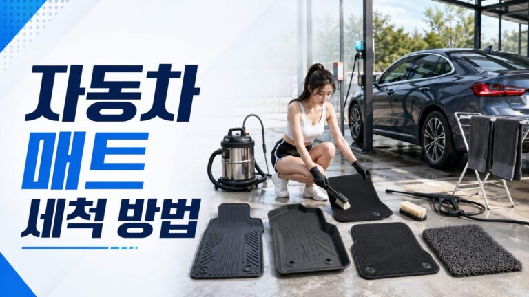 고무와 TPE 및 카펫과 코일 자동차 매트를 종류별로 세척하는 모습TPE 및 카펫과 코일 자동차 매트를 종류별로 세척하는 모습